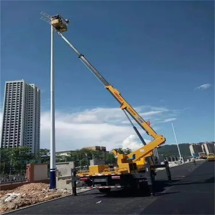 温州维修路灯的曲臂升降车出租